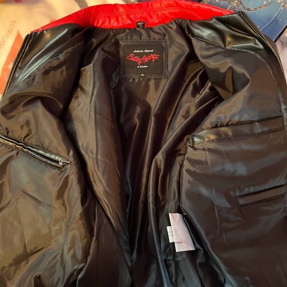 Betty Boop faux leather bomber jacket - Picture 5 of 5